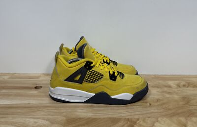 Nike Air Jordan 4 Retro PS Lightning 2021 Shoes Sneaker BQ7669-700 Size 2.5Y
