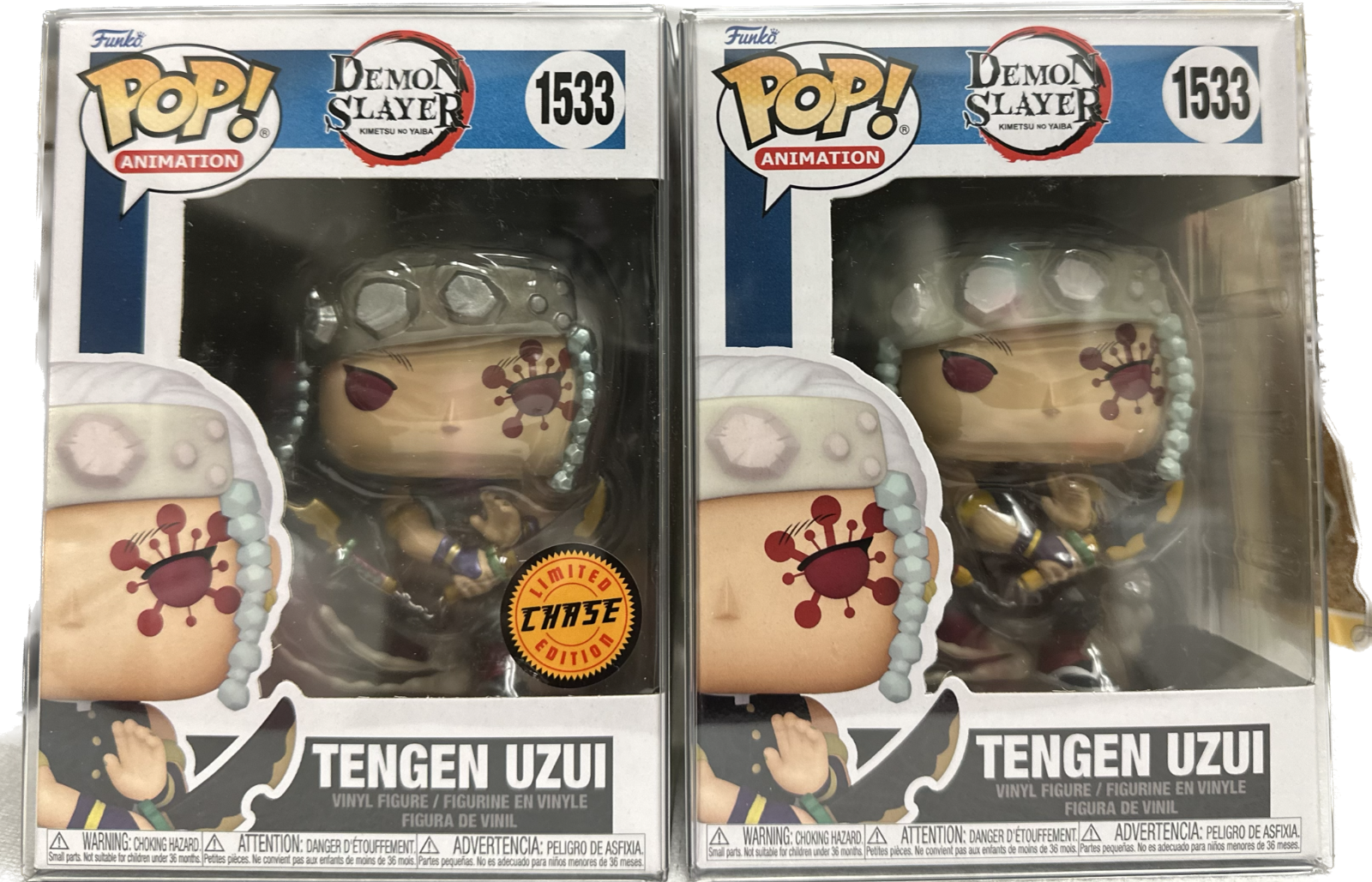 Amazon.com: Funko POP! Animation: Demon Slayer - Tengen Uzui - 1/6 Odds for  Rare Chase Variant - Metallic - Collectable Vinyl Figure - Gift Idea -  Official Merchandise - for Kids & Adults - Anime Fans : Toys & Games