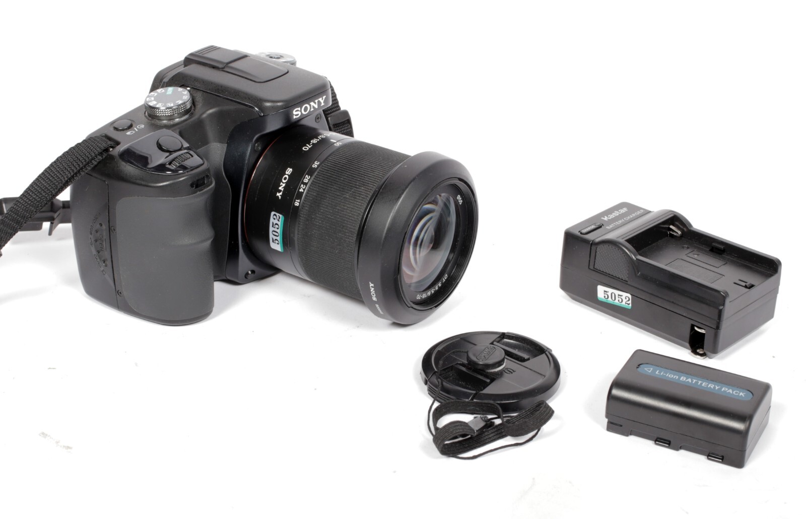 Sony Alpha A100 Digital Camera w/ 18-70mm zoom lens +