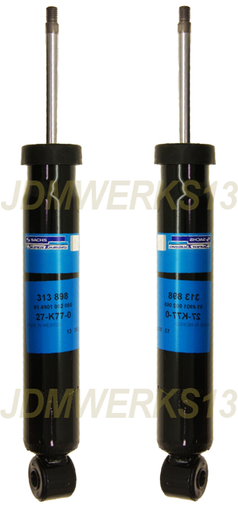 SACHS 2 FRONT SHOCKS VW VOLKSWAGEN BEETLE 68 69 70 71 72 73