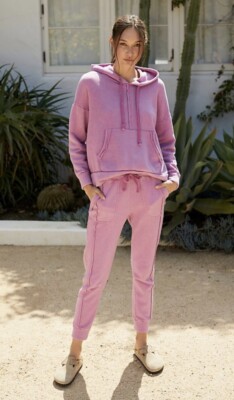 

Спортивные штаны Free People Movement с эластичной резинкой на талии Джоггеры Work It Розовые  NWT, Розовый, work it joggers
