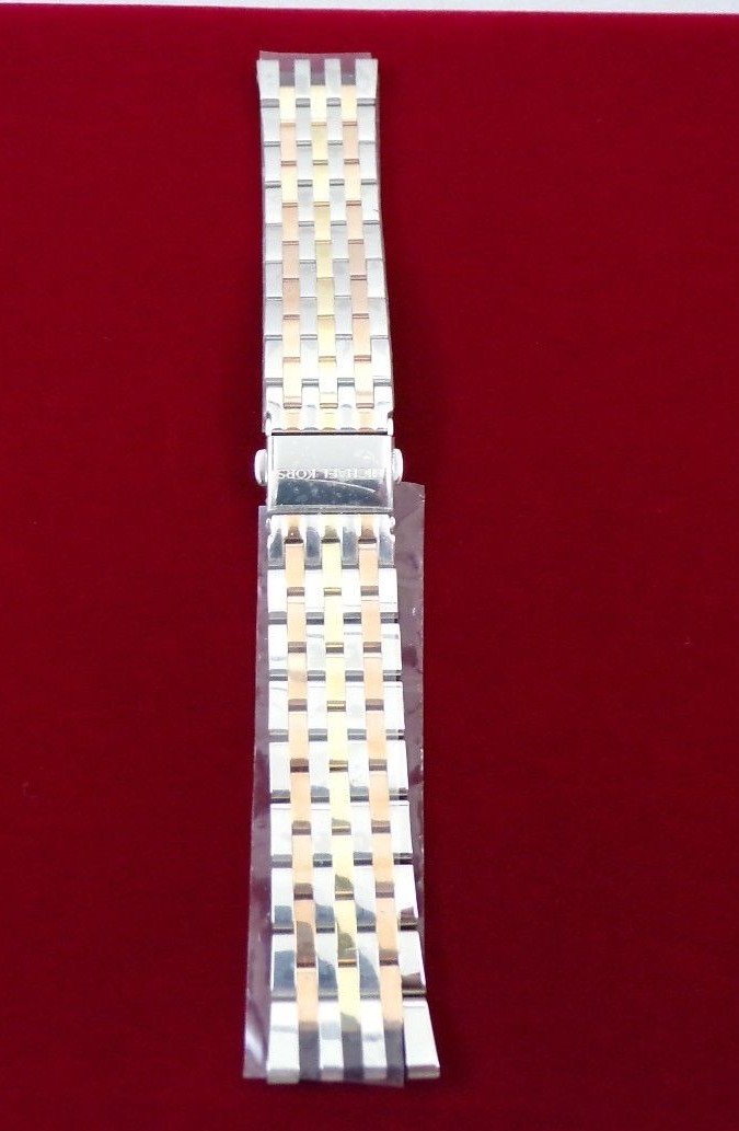 Band Strap for Michael Kors MK3203 Darci Watch Tricolor NEW