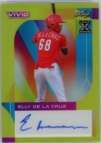 2022 Leaf Vivid - Elly De La Cruz #BA-EC1