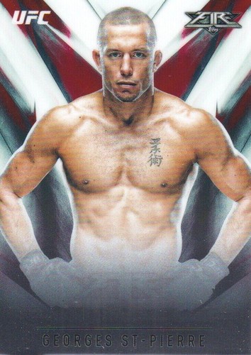 2017 Topps Chrome UFC - Georges St-Pierre #UF-GSI