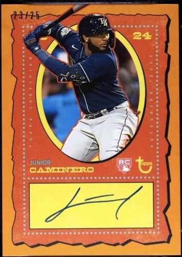 2024 Topps Brooklyn Collection - Junior Caminero #AC-JCA