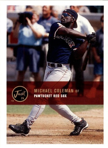 2000 Just Minors - Michael Coleman #121