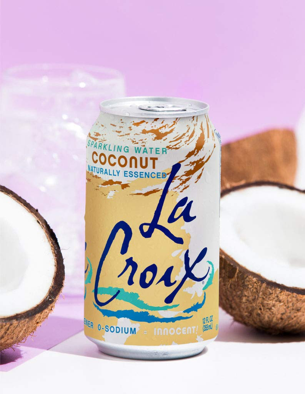Lacroix Sparkling Water, Coconut, 12 Fl Oz Pack of 8