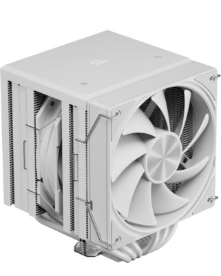Dual Tower CPU Air Cooler - 6 Heat Pipe, 120mm PWM Fan - AMD/Intel Compatible