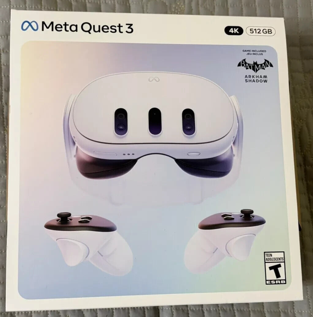 New 2023 Meta - Quest 3 - 512GB - Breakthrough Mixed Reality New 2023 Meta - Quest 3 - 512GB - Breakthrough Mixed Reality