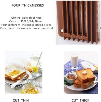  Cortadora De Pan, Cortadora De Pan Para Hornear, Cortadora De Pan Plegable S...