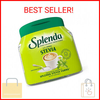 SPLENDA Stevia Zero Calorie Sweetener, Plant Based Sugar Substitute Granulated P