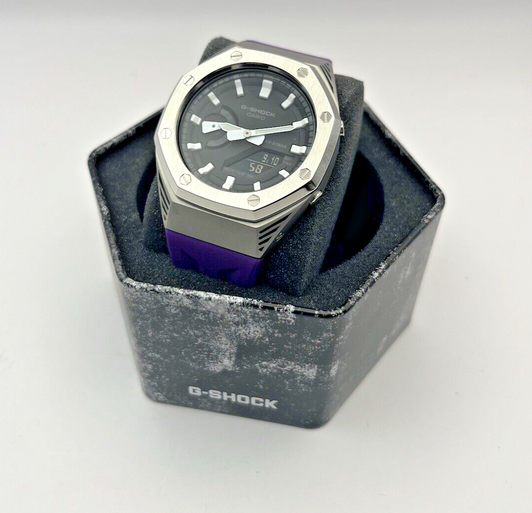 カシオ G-SHOCK GA-2100-1A1J GA2100-1A1 | Monochrome Black Analog-Digital Watch | Casio G