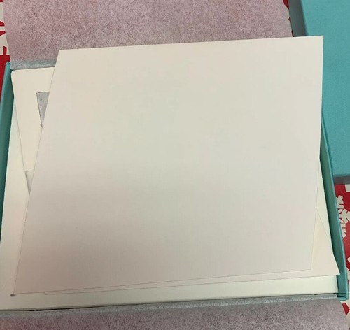 RARE Tiffany & Co Frank Gehry Note Cards Stationery w/ Blue Box FOR GEHRY LAUNCH