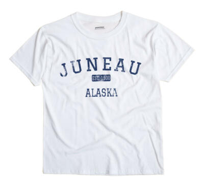 Juneau Alaska AK T-Shirt EST