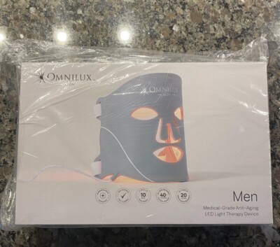Omnilux Men LED Flexible Light Therapy Mask. Brand New, Never open Box MSRP $395