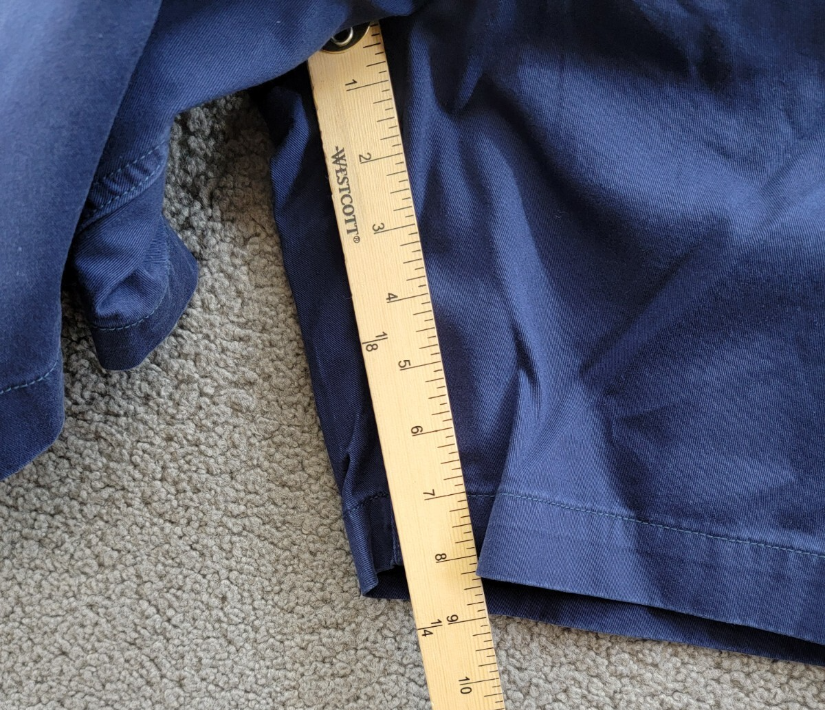 Polo Ralph Lauren Big & Tall Classic-Fit Chino Shorts Men's 48B Newport Navy - Picture 7 of 18