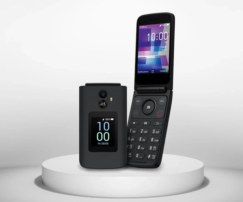 TCL FLIP3 - 16GB - Verizon Flip Phone - Stone