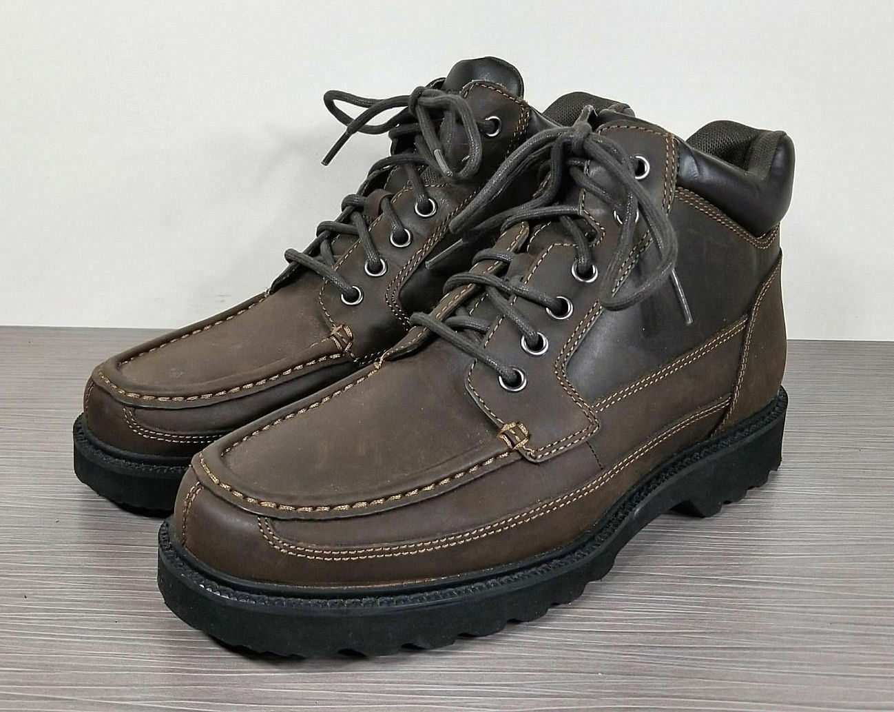 Rockland Dougland Boot, Brown Leather, Mens Size 7.5 / 40.5