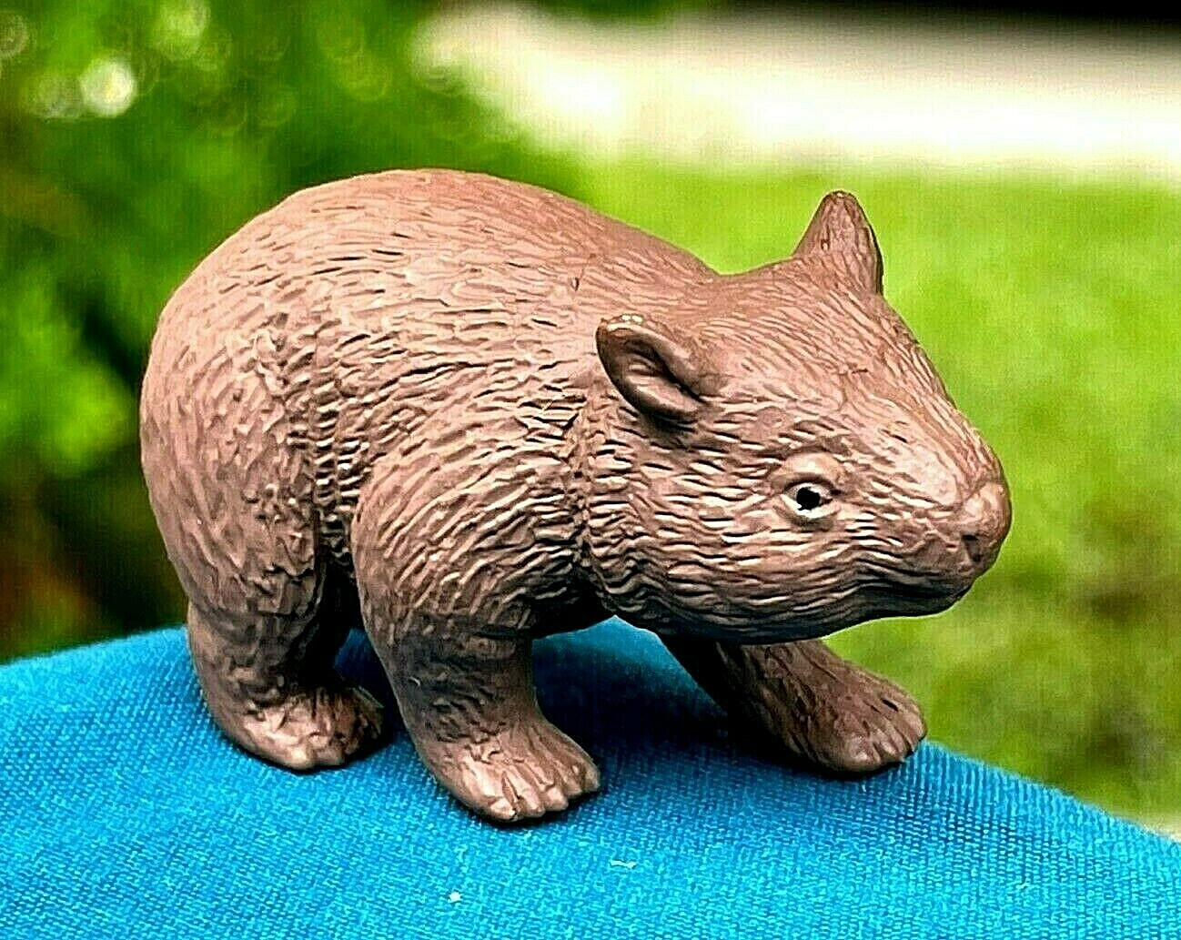 【希少】VIVA LA WOMBAT 立体 Australia vintage Realistic Beautiful Detail Hand Painted Australian Wombat