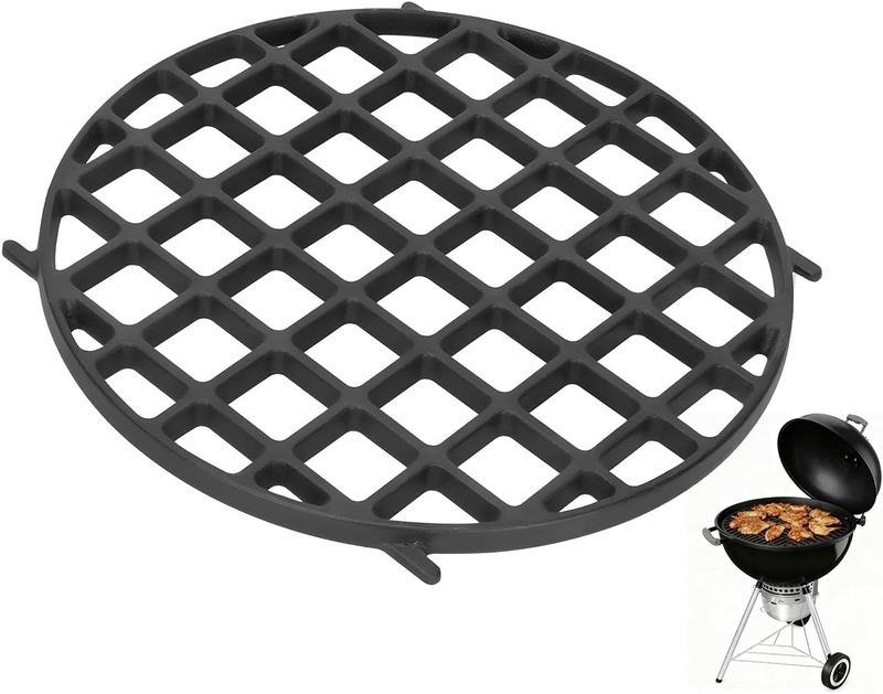 Cast Iron Sear Grate 8835 for Weber Kettle 22 Inch Grill