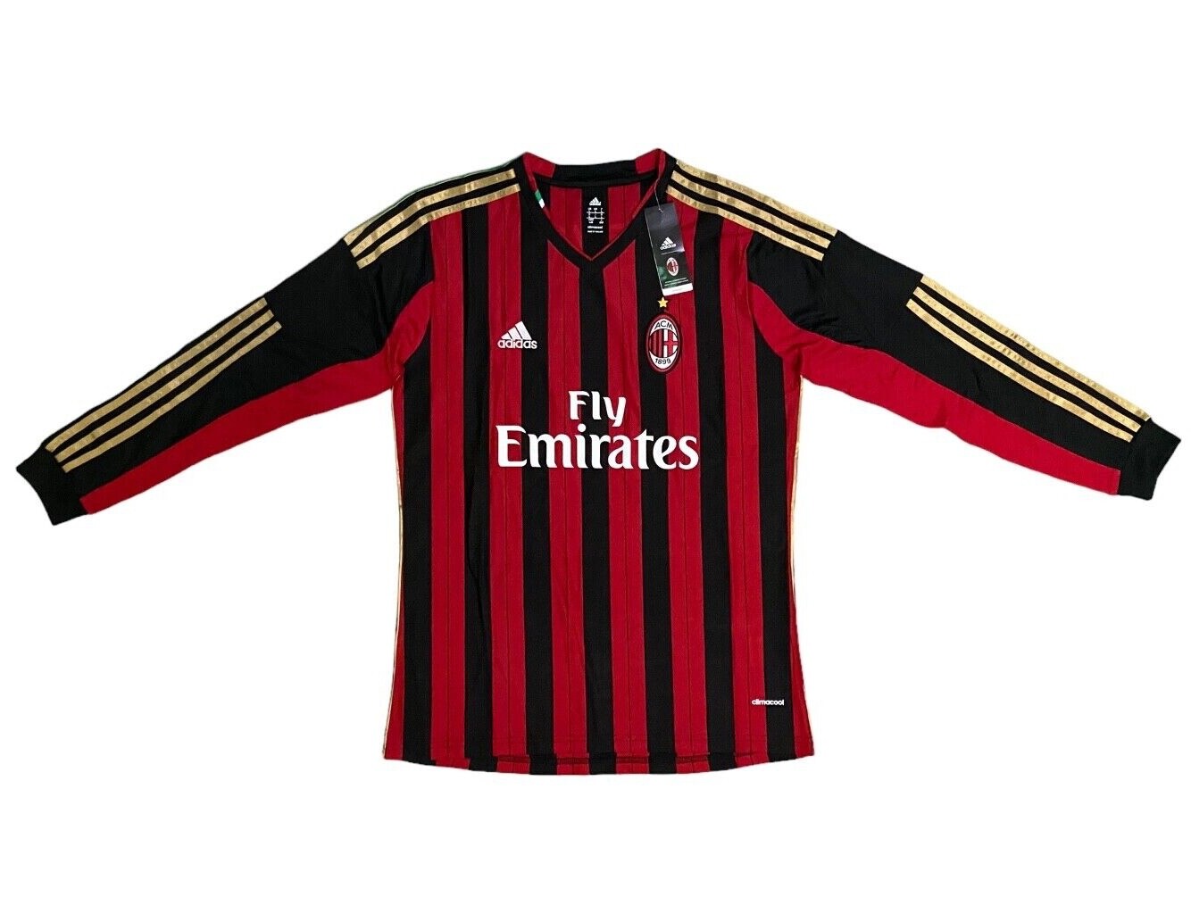AC Milan 2013-2014 Kaka #22 Jersey Long Sleeve M-L | eBay