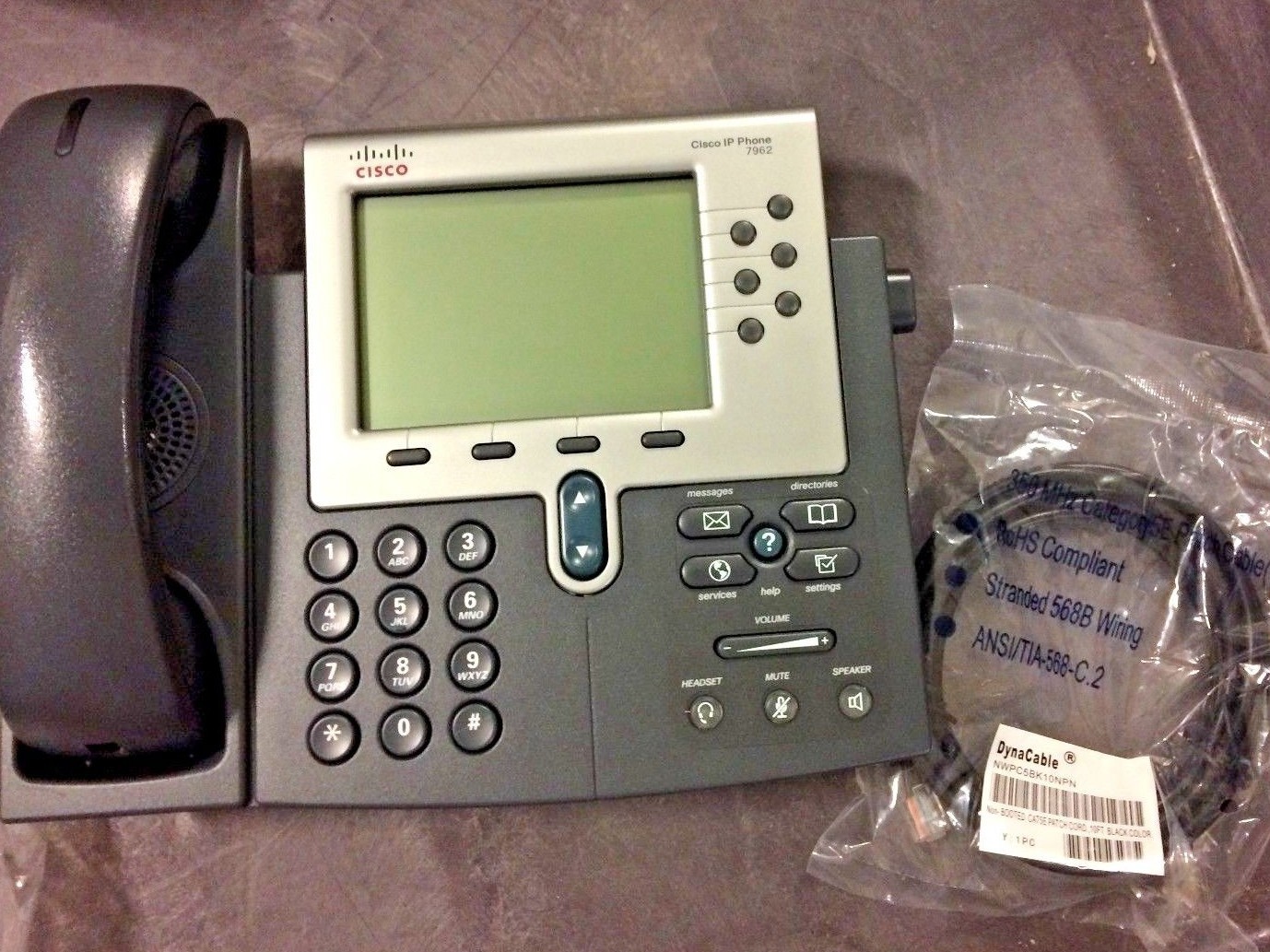 Cisco 7962 remove footstand