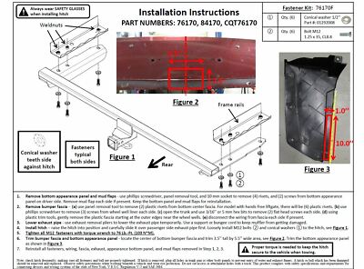 Trailer Tow Hitch For 18-24 Honda Odyssey All Styles 2" Towing Receiver NEW
