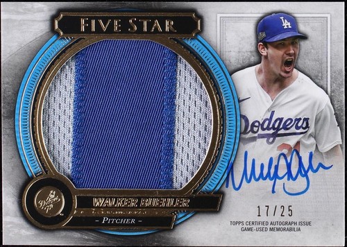 Walker buehler WBC topps fivestar ドジャース 2023 Topps Five Star Walker Buehler ON CARD AUTO LA Dodgers