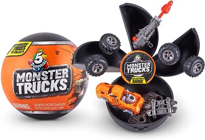 5 Surprise Monster Trucks Mystery Pack