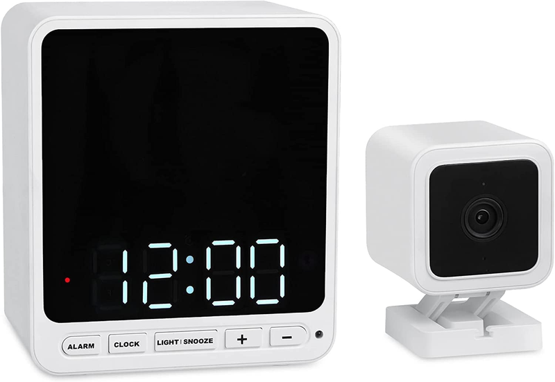 Alarm Clock Wyze Cam V3 Camera Case - Compatible with Wyze Cam V3 Only - Cover f