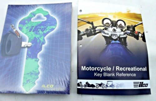  NOS !!!   KEY BLANKS CATALOG   and MOTORCYCLE KEY BLANK REFERENCE