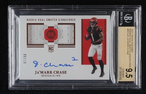 2021 Panini Encased Ja'Marr Chase #RCA-JC