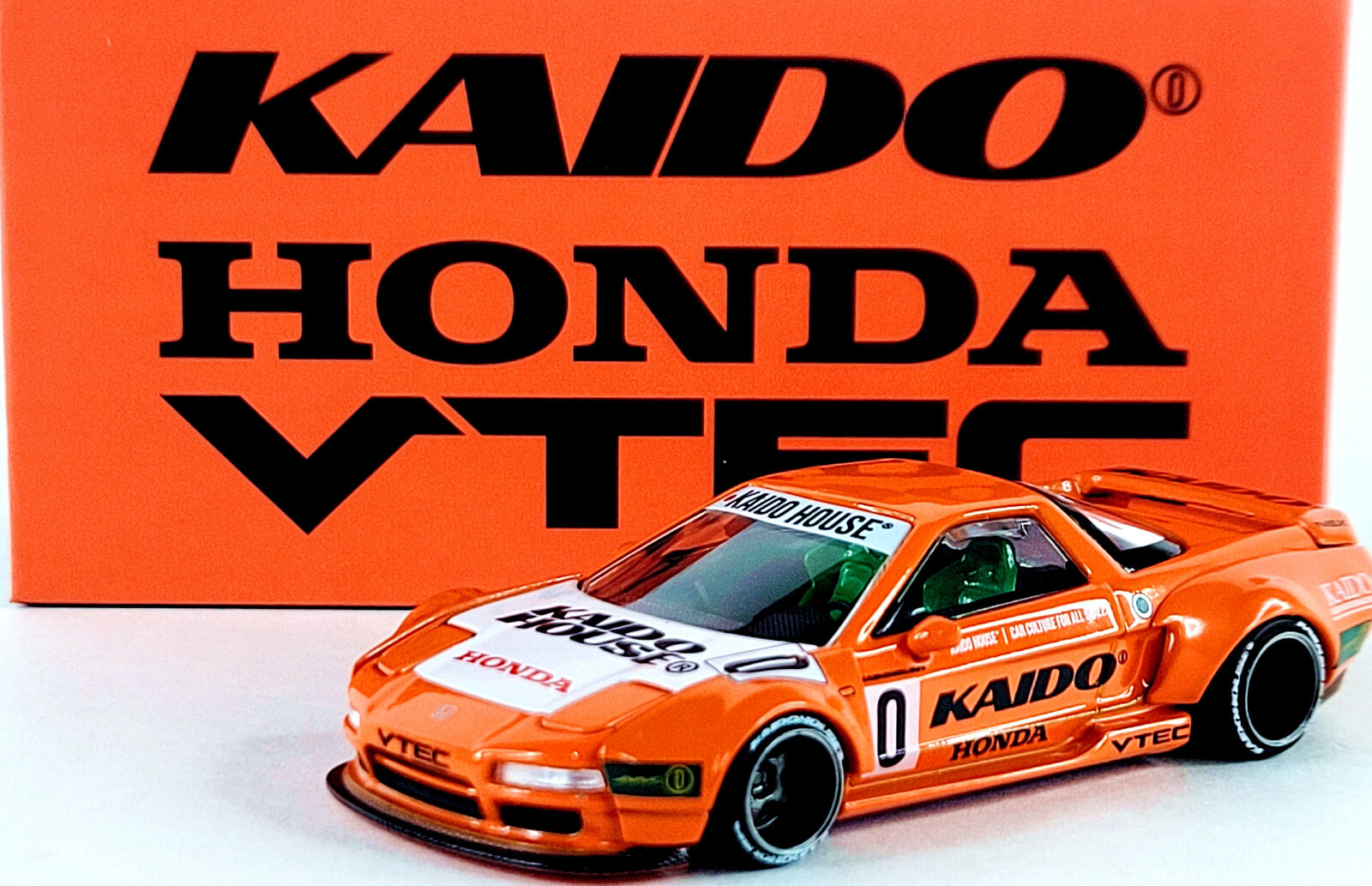ミニカー Kaido house LTDEDN NSX CROME MINI GT KAIDO HOUSE Honda NSX Kaido Racing V1 (119) ~ 1/64