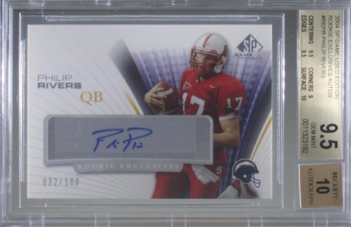 2004 SP Game Used Edition Philip Rivers #RE-PR