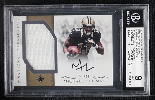 2016 Panini National Treasures Michael Thomas #RMS-MT