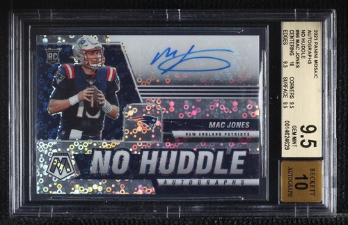 2021 Panini Mosaic Mac Jones #ANH-MJ