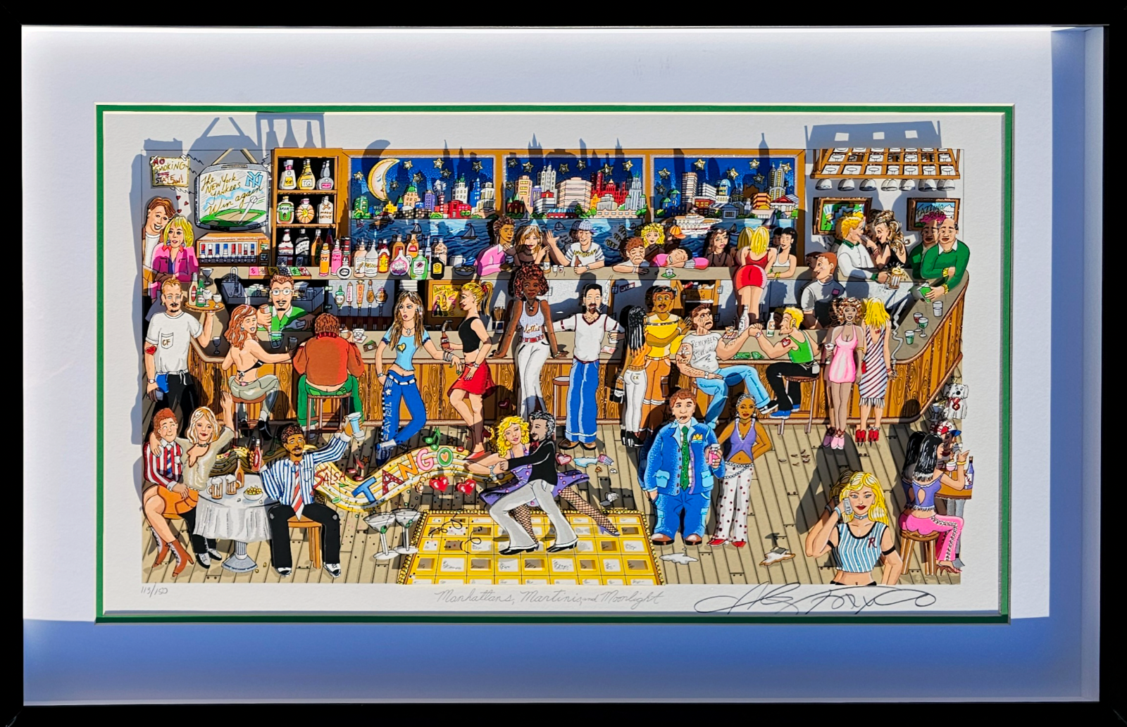 パディタン 　Charles Fazzino Harlem and All That Jazz Taxi Sculpture | Fazzino