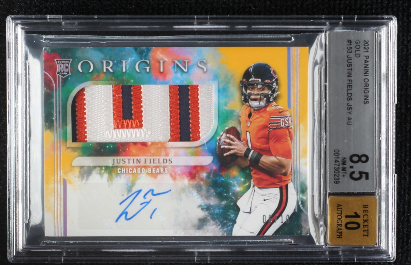2021 Panini Origins Justin Fields #153