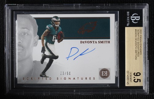 2021 Panini Encased DeVonta Smith #SS-DS