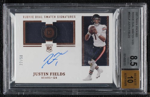 2021 Panini Encased Justin Fields #RCA-JF