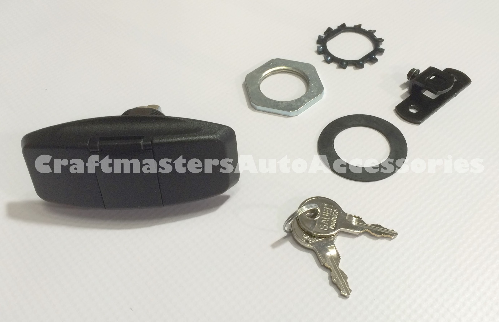 LEER 100XR Black Truck cap Twist handle # 104403 With CAM for cables and 2 keys