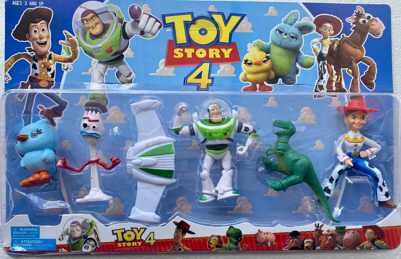 Disney TOY STORY 4, Collect them all, 5 Figures Set / 6 PCs Disney TOY STORY 4, Collect them all, 5 Figures Set / 6 PCs