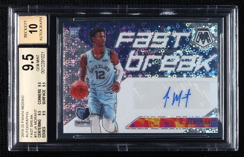2019-2020 Panini Mosaic Basketball Ja Morant #7 Introductions