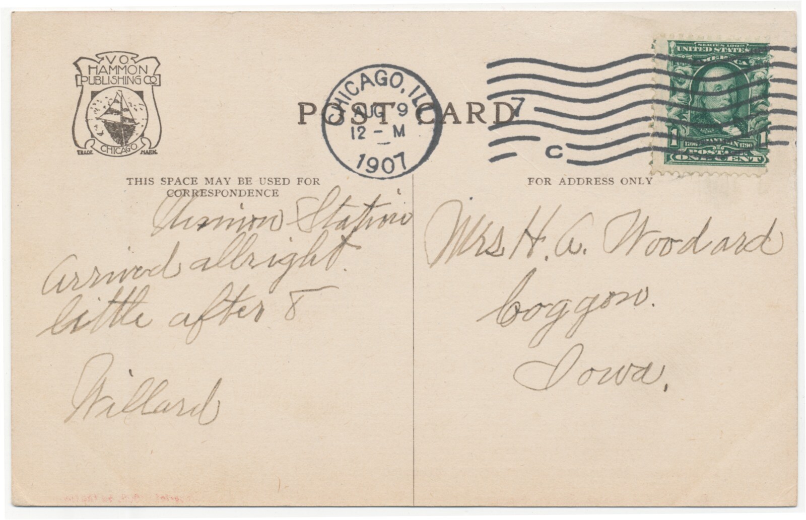 PC Coliseum Flower Show Chicago Illinois Interior 1906 Post C Lawrence Co 1906