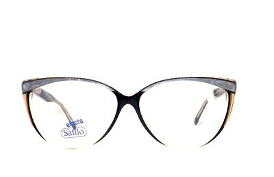 Vintage Safilo Women's Eyeglasses Frame 80s Italy Plastic