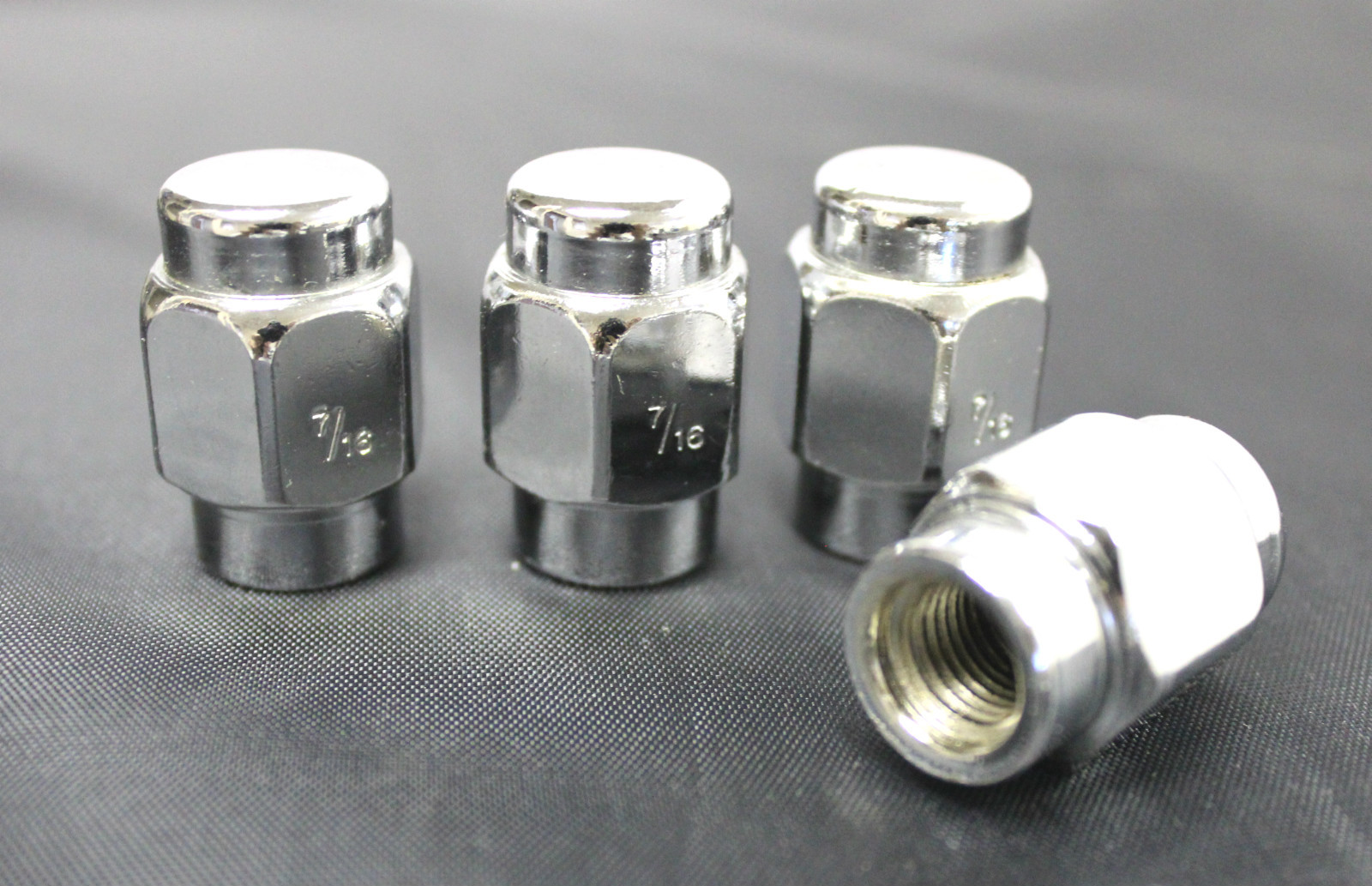 Set Of 2 Packs Gorilla Chrome Plated Lug Nuts 72177 Short Shank 7/16" Brand NEW eBay
