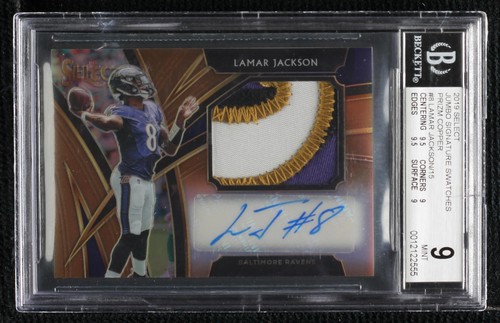 2019 Panini Select Lamar Jackson #JSS-LJ