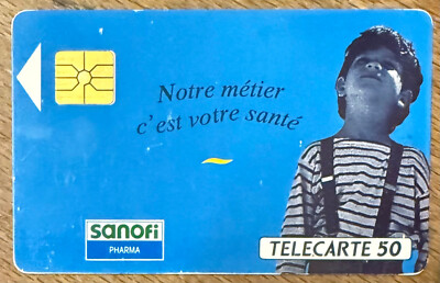 SANOFI TELECARTE RÉF PHONECOTE En411 PHONE CARD CARTE CARTA TELEFONKARTE TARJETA