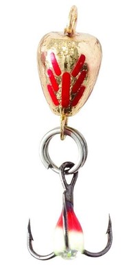 Clam 9443 Bomb Spoon, 1/8 Gold Tiger