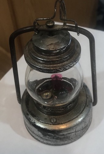 Vintage ROSE Battery Op Lantern Hong Kong British CC